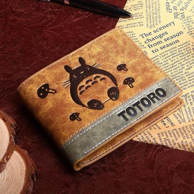 Japan Anime My neighbor Totoro PU Short Wallet Men And Womens Wallet