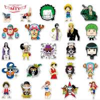 50ชิ้นสติกเกอร์หนึ่งชิ้นอนิเมะลูฟี่ Zoro Chopper สติ๊กเกอร์การ์ตูน DIY สเก็ตบอร์ดรถยนต์แล็ปท็อปสติกเกอร์สุดเท่สำหรับของเล่นเด็ก