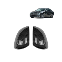 Car Carbon Fiber Side Door Rearview Mirror Cover Trim Cap for C Class W206 2021 2022