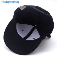 ◕☂◄ twhthsb Fashion horn flat eaves hip hop cap age season male and female students wide brim cap flat along the baseball cap