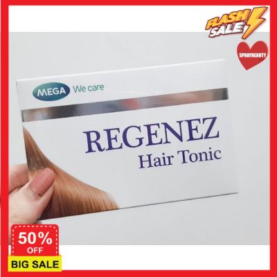 hair treatments เซรั่มบำรุงผม ครีมนวดผม เคราตินบำรุงผม MEGA REGENEZ hair tonic 30 ml (ถูกตาแตกแม่) ทรีสเมนบำรุงผม  ทรีทเมนท์ ทรีตเม้น ดูแลผม ดูแลเส้นผม