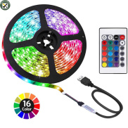 Boupower new Led Strip Lights RGB Tape 2835 Luces String Flexible Lamp