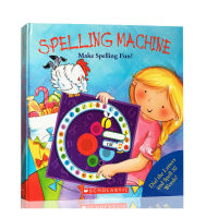 English original genuine word spelling game book spelling machine fun transfer Book large format hardcover scholastic publication young childrens cognition enlightenment English Vocabulary Learning