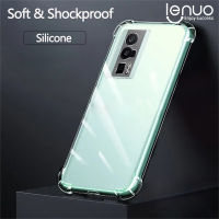 Lenuo เคสสำหรับ Xiaomi โทรศัพท์ถุงลมรับแรงกระแทก Poco F5 Pro PocoF5 5G เคสโปร่งใส