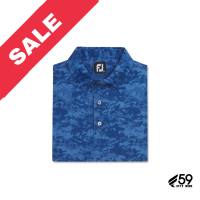 FJ Lisle Cloud Camo Print Self Collar #ATHLETIC // เสื้อฟุตจอย // 82202 // 82094 // FJCL-I1