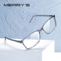 MERRYS DESIGN ผู้ชาย Acetate แว่นตาเฟรมคลาสสิกสแควร์เลนส์กรอบหรูหรากําหนดแว่นตาเฟรมแว่นตาแสง S2038