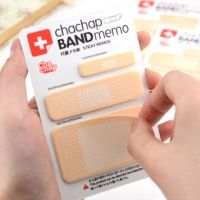 ◎☬┅ Cute Band aid Series Memo pad stickers Sticky notes paper Notepad kawaii stationery office papeleria supplies notas