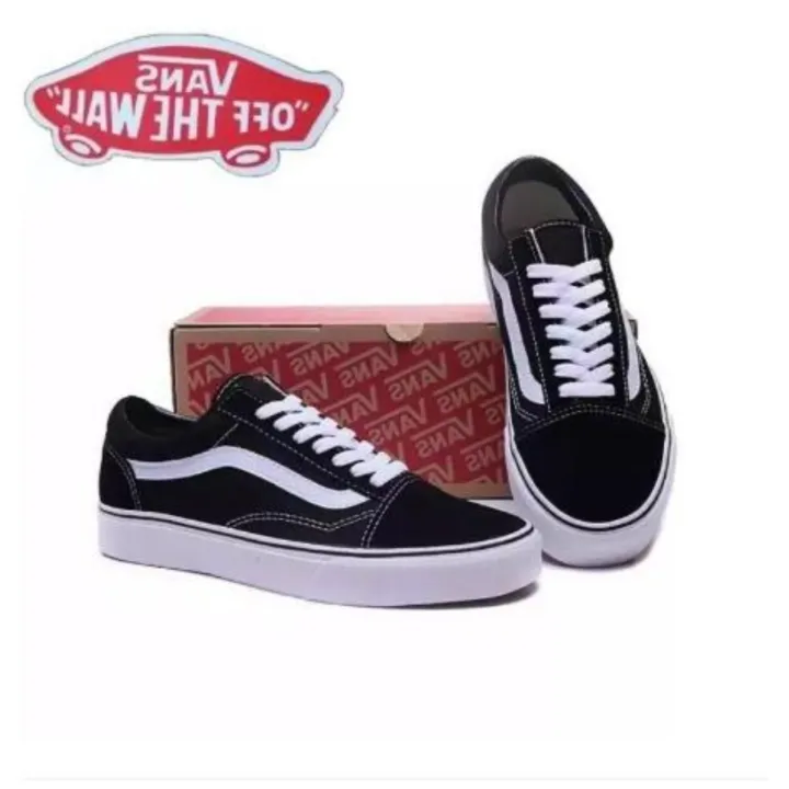 Original Vans Shoes for Women and Men Sneakers Classic Old School with