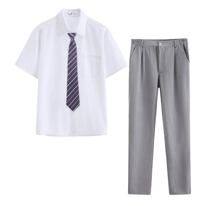 Dk Japanese uniform class suit summer Korean male high school students