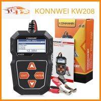 ZZOOI Free Shipping KONNWEI KW208 Car Battery Tester Analyzer For 12V Car Battery Checker 100 to 2000cca Circut Cranking Test Tool