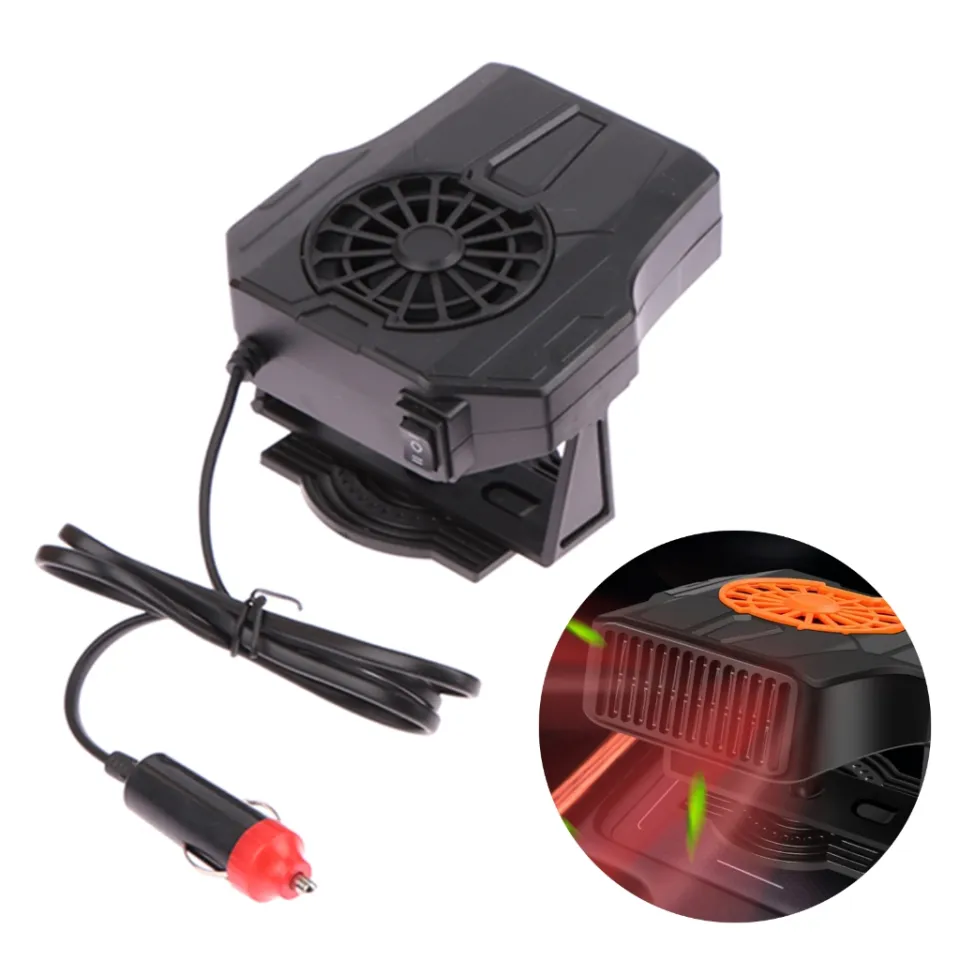 NEW] Portable Car Heater Fan Anti-Fog 12V/24V Fan Windshield Defroster Auto  Warmer Air Blower Vehicle Demister Heating Dryer