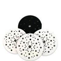 6 Inch 70-hole Porous 150MM Flocking Sandpaper Tray Sponge Cushion Cushion Self-Adhesive Velcro Sander Waxing Protection