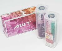 ถ่านชาร์จ AWT 18650 สีชมพู 3300 mAh 40A จำนวน 2 ก้อน ของแท้ Code เช็คได้