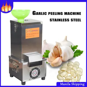 220V Commercial Electric Garlic Peeling Machine Garlic Peeler Production  25kg/h