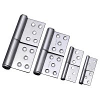 【CW】Stainless Steel Door Removable Loose Leaf Bathroom Folding Door Fire Door Hinge