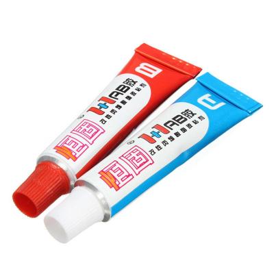 10g A+B Epoxy Resin Glue Metal Glue Iron Stainless Aluminum Alloy Glass Plastic Wood and Marble Quick Drying Universal Adhesives Tape