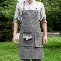 [TIN Household Products] Barista Apron Custom Ogo Flower Shop ช่างทำผมช่างทำผม Florist Restaurant Bar Nail Work Clothing