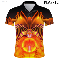 【high quality】  Summer 3d Printed Polo Shirt Men Cool Game Yu Gi Oh Streetwear Fashion Camisas Harajuku Short Sleeve Casual Hombres Ropa