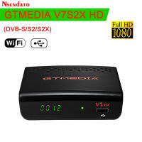 GTmedia S2X DVB-S2 S2X เครื่องรับสัญญาณทีวีดาวเทียม1080P กล่องทีวีดิจิตอล Full HD พร้อม USB WIFI สำหรับยุโรปสเปน PK Freesat V7S