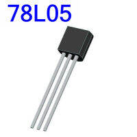 5ชิ้น78L05 + 5V 100mA วงจรคุมแรงดันไฟฟ้า TO-92