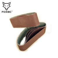 FOXBC 5pcs 75x533mm Sanding Belts Abrasive 3"x21" Sandpaper 60 80 120 240 Grit Aluminium Oxide Woodworking Accessories Cleaning Tools