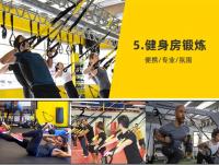 เชือกต้านแรง อุปกรณ์เชือกแรงต้าน ต้านทานร่างกาย สายปรับสั้น-ยาวได้ TRX Training Suspension พร้อมสายคล้อง 2 แบบ พกพาสะดวกSP41