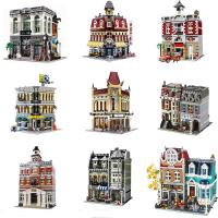 NEW LEGOPalace Cinema City StreetView Modular Building Blocks Bricks With 6 Figures Compatible 10232 Toy Birthday Christmas Gift
