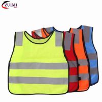 Kids Reflective Vest Kids Safety Vest Construction Vest School Safety Vest for Boys and Girls Cycling Skiing Running