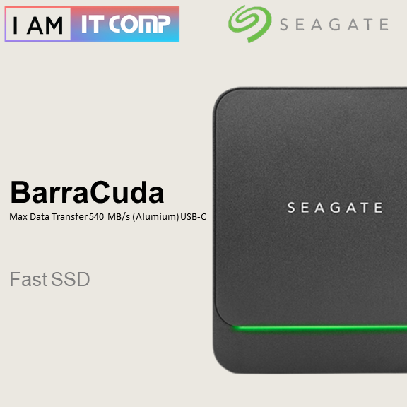 Seagate BarraCuda Fast SSD 2TB Portable External Drive with USBC Lazada