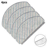 4 PCS เครื่องดูดฝุ่น Mop ผ้าทำความสะอาดสำหรับ Ecovacs Deebot X1 Plus Washable Mopping Pads ผ้าทำความสะอาดอุปกรณ์เสริม Replacement