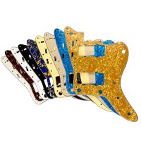 Pleroo ชุดอุปกรณ์ตกแต่งกีต้าร์ตามสั่งสำหรับเปลี่ยนรอยขีดข่วนแผ้น Pickguard กีตาร์สไตล์ญี่ปุ่นแจ๊สมาสเตอร์