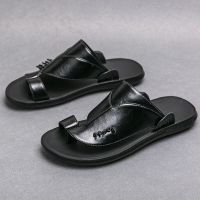 Fashion Men Slippers Size 38-45 Flip Flops Summer Shoes For Men Slides