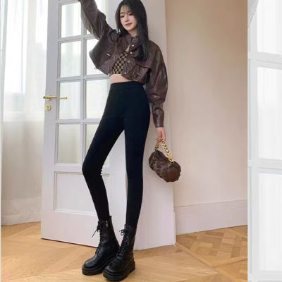 ส่งไว กางเกงสกินนี่เอวยางยืดขายาวสีดำทรงผู้หญิงแฟชั่นสไตล์เกาหลีรุ่น963#PNshop สินค้าของใหม่ มาจากโรงงาน