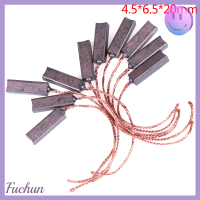 [Fuchun] 10ชิ้น4.5X6.5 X20มอเตอร์ Mm แปรงคาร์บอนแปรงคาร์บอน