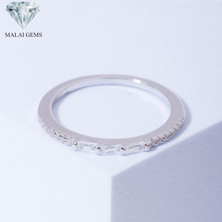 malai-gems-แหวนเพชร-เงินแท้-925-เคลือบทองคำขาว-ประดับเพชรสวิส-cz-รุ่น-151-r181211r-แถมกล่อง-แหวนเงินแท้-แหวนเงิน-แหวน