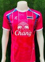 Z4 เสื้อกีฬาพร้อมอัด+เฟลกกลางอก+เฟลกธงชาติไทย ราคาพิเศษ