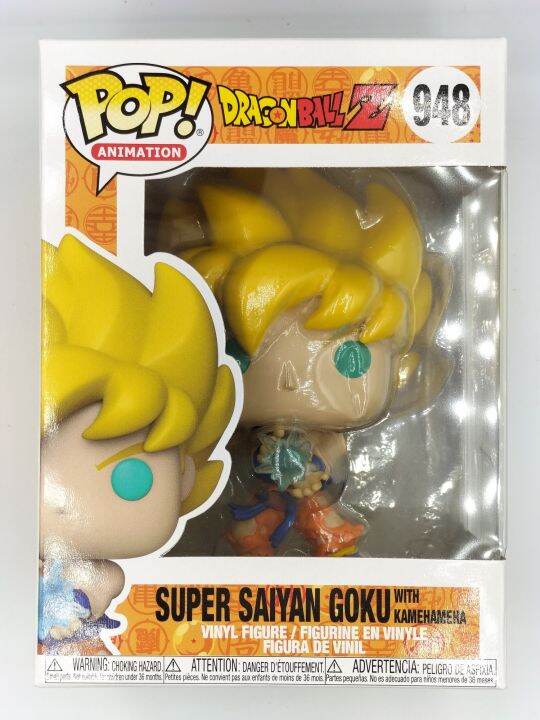 Funko POP! Anime: Dragonball Z Glow In The Dark Super Saiyan Goku Action Figure EE Exclusive