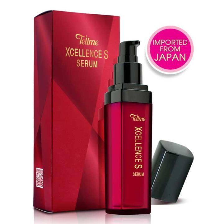 tellme-excellence-s-serum-30ml-เท็ลมี-เอ็กซ์เซลเลนซ์-เอส-เซรั่ม-30มล-เซรั่ม-บำรุงผิวหน้า-ฟื้นฟูผิว-ผิวอ่อนเยาว์-หน้าใส-เนียนนุ่ม