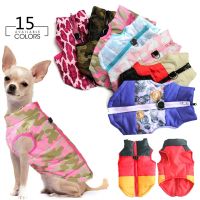 ZZOOI New Pet Clothes Puppy Outfit Vest Warm Dog Clothes For Small Dogs Winter Windproof Pets Dog Jacket Coat Padded Chihuahua Apparel