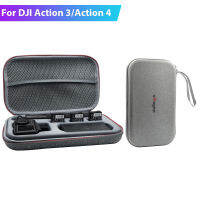 กระเป๋าถือสำหรับ Osmo Action 4กระเป๋าถือแบบพกพากล่องเก็บสำหรับ DJI Action 3กล้องกีฬาอุปกรณ์เสริม