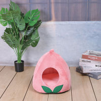 New Deep Sleep Comfort In Winter Cat Bed Basket for Cat House Home Pet Tent Cozy Cave Indoor Warm Calming Pet Bed Lit Pour Chat