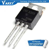 10ชิ้นIRF3205PBF TO220 IRF3205 TO-220 HEXFETกระแสไฟMOSFET