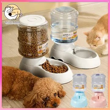 3.8L Dog Bowl Dog Water Dispenser Automatic Feeding Bowls Pet Waterer  Feeder Bowl for Dog Cat Large Capacity Cat Water Fountain