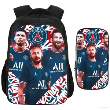 World Cup Soccer Printing Student Backpack Kids School Book Bags Or  Shoulder Bag Or Pencil Bag Or Three-piece Set Children's Travelling Bag