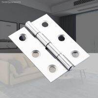 ☃ 1 Set 2-inch Stainless Steel Cabinet Hinges Hardware Easy Installation Durable Firm Universal Flat Hinge 2-inch 2-hole