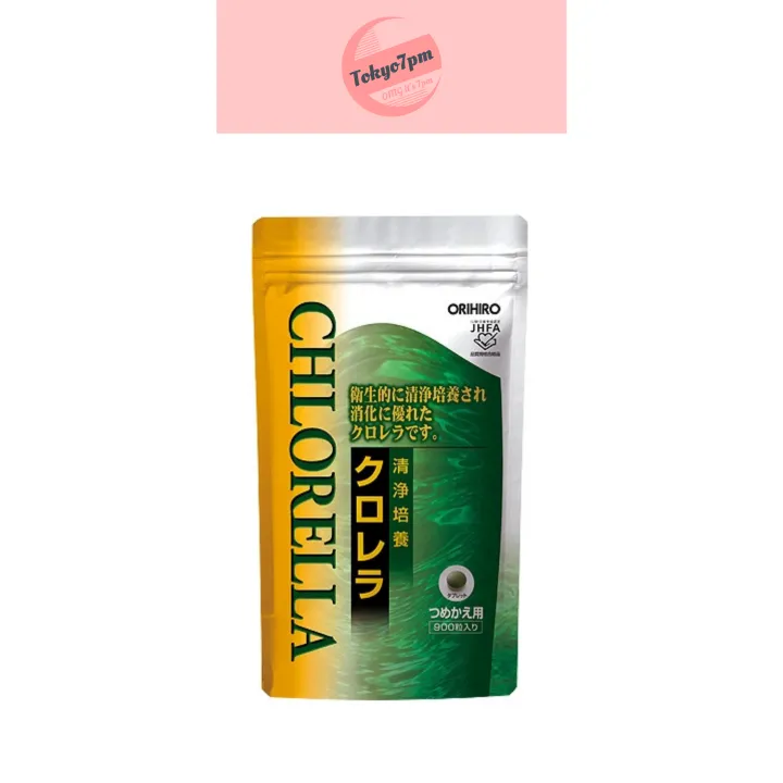 Orihiro Chlorella สาหร่ายคลอเรลลา คลอโรฟิลล์จากญี่ปุ่น ปรับระบบย่อย