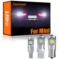 Zoomsee 2Pcs สีขาวย้อนกลับ LED สำหรับ Mini Cooper R50 R53 Clubman F54 R55 Roadster R59 Canbus ภายนอกสำรองไฟท้ายหลอดไฟ