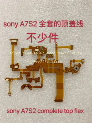 NEW A7 IIA7R IIA7S II Top Cover Shutter Release Button Power Switch Flex Cable FPC For A7M2 A7RM2 A7SM2 A7II A7RII A7SII