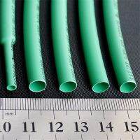 Green-6MM Assortment Ratio 2:1 Polyolefin Heat Shrink Tube Tubing Sleeving Flame retardant Soft for Wrap Wire Cable RoHs Cable Management