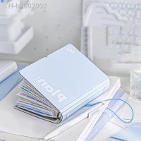 ❦ Simple Loose Leaf Binder Portable Notebook Planwith Pocket Office School Supplies Stationery